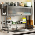 Over The Sink Dish Drying Rack  | Carbon Steel Material  | Premium Quality & Rust-Free